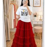 Tshirt and Skirt Set