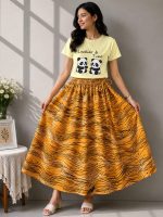 Linen Skirt and Tshirt Set - Image 10