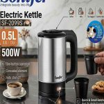 Sonifer SF-2099S Electric Kettle – 0.5L