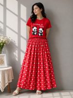 Linen Skirt and Tshirt Set - Image 14