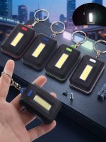 Mini LED Flashlight Keychain