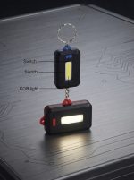 Mini LED Flashlight Keychain - Image 2