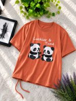Stylish Ladies Drop Shoulder Tshirt - Image 4