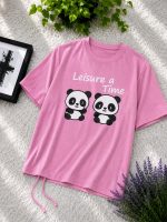 Stylish Ladies Drop Shoulder Tshirt - Image 2