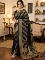 Japani Silk Sharee with Blouse Piece - Image 3