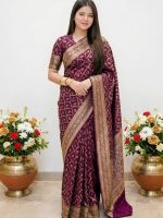Japani Silk Sharee with Blouse Piece