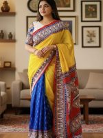 Boishakhi Sharee Collection With Blouse Piece - Image 2