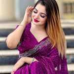 Georgette Sharee with Blouse Piece