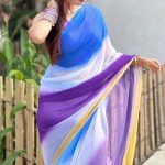 Rongdhonu Georgette sharee